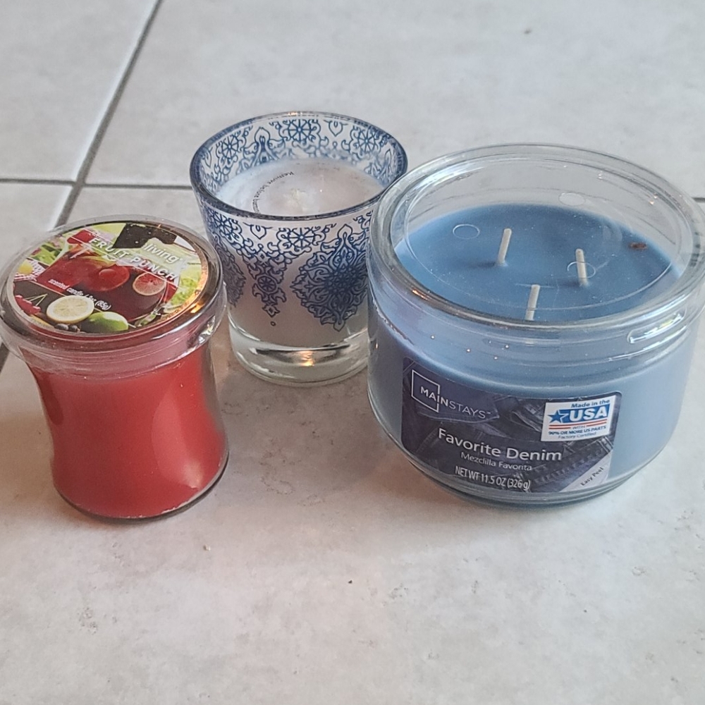 NWT 3 Candle Bundle